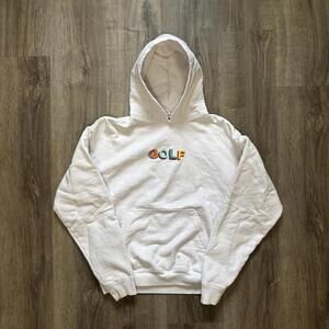 Golf Wang Tyler The Creator white hoodie multicolor le fleur